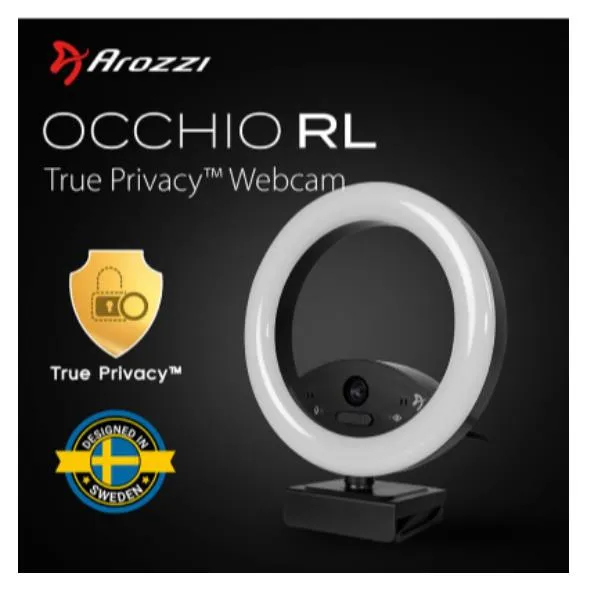 AROZZI WEBCAM  RING LIGHT OCCHIO