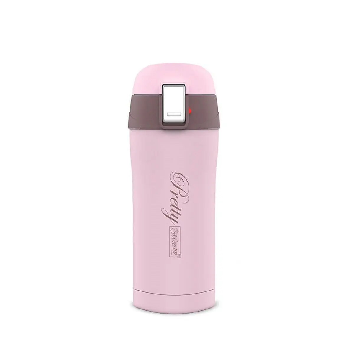 Thermos Feel Maestro MR-1643-30C Rosa Acciaio inossidabile Caucciù Plastica 300 ml