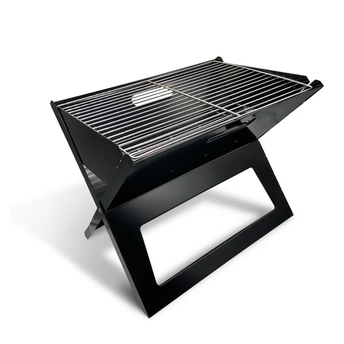 Barbecue a Carboni con Ruote Feel Maestro MR-1011 Nero Metallo