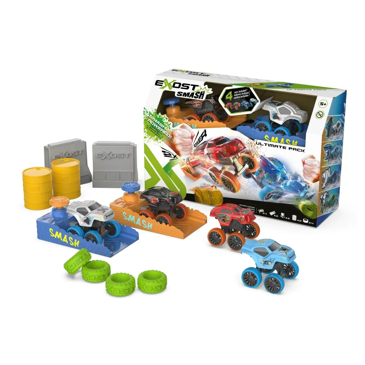 Pista Lanciatrice Exost Smash- Mega Pack Booster Ad attrito