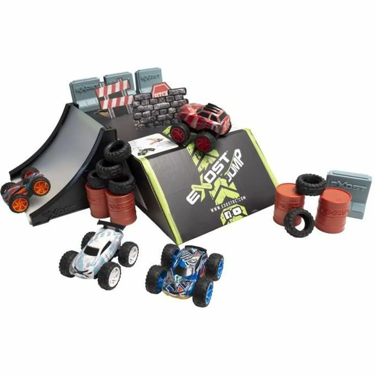 Pista con Rampe Exost Jump Maxi Circuit  Ad attrito