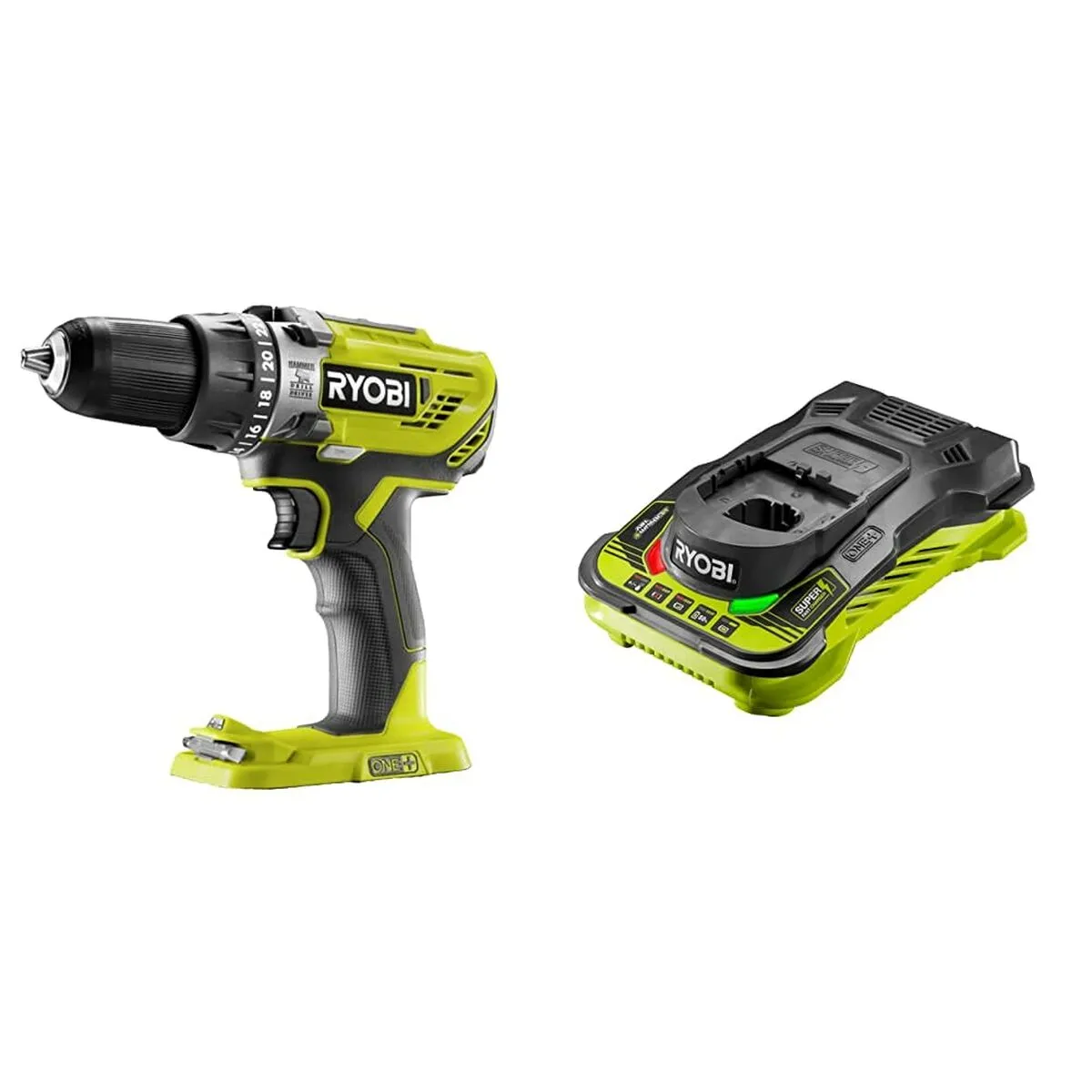 Trapano a Percussione Ryobi R18PD3-0 18 V 50 Nm