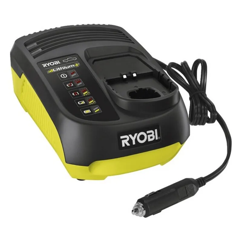 Caricabatterie per Auto Ryobi RC18118C 12V 1,8 A Accendino