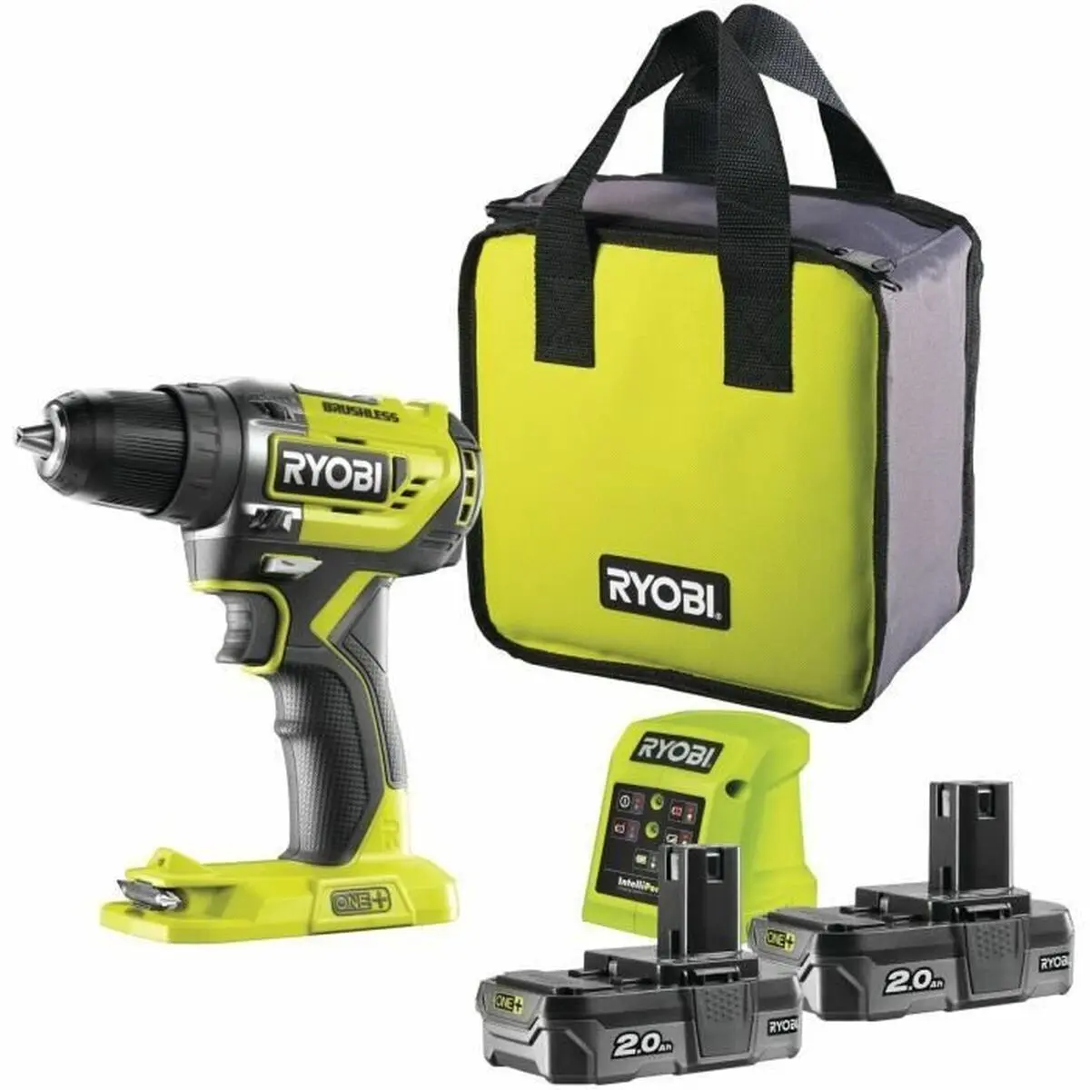 Trapano con cacciavite Ryobi Brushless ONE+ 18 V