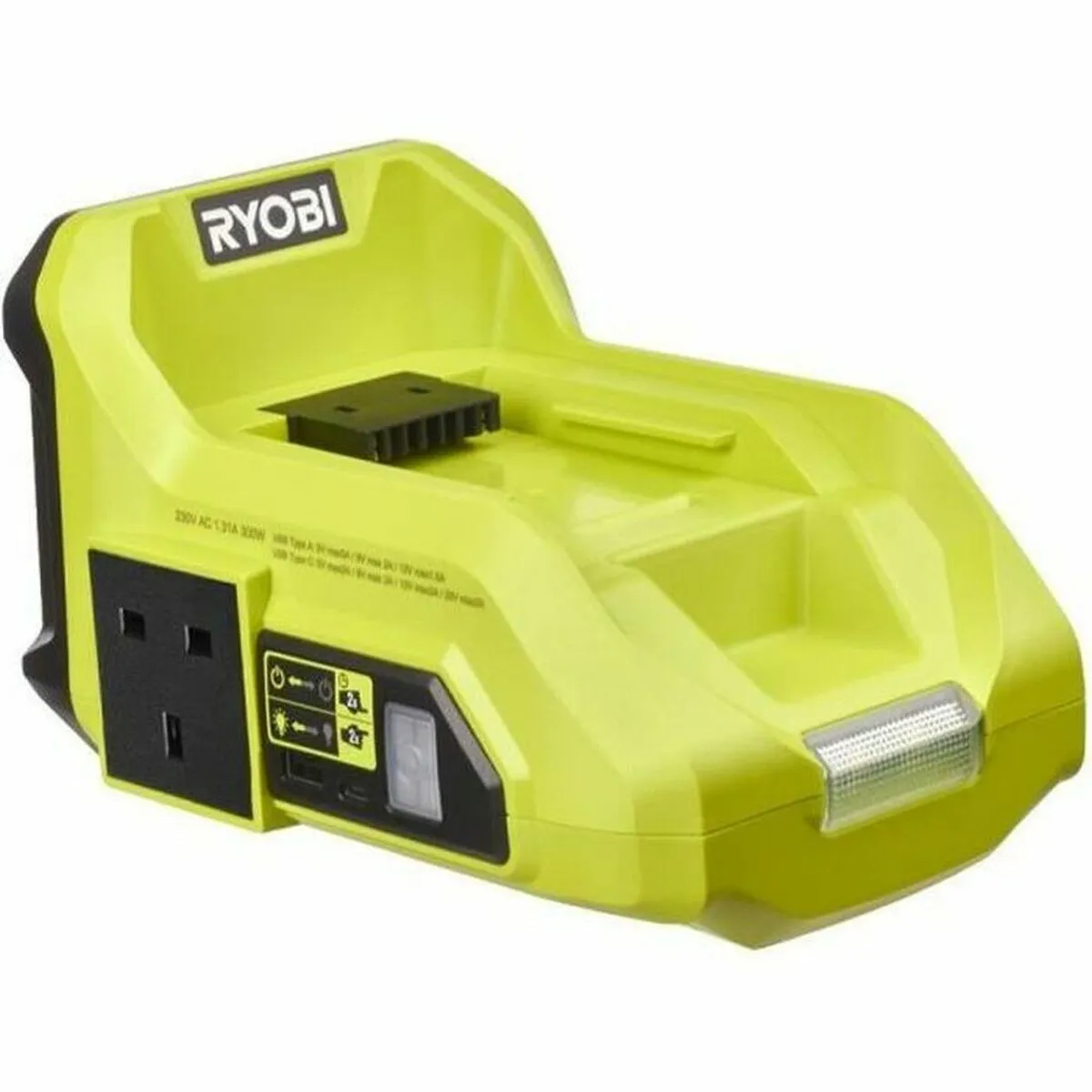 Convertitore/Adattatore Ryobi MAX POWER 500 W 300 W Batterie a Litio 36 V