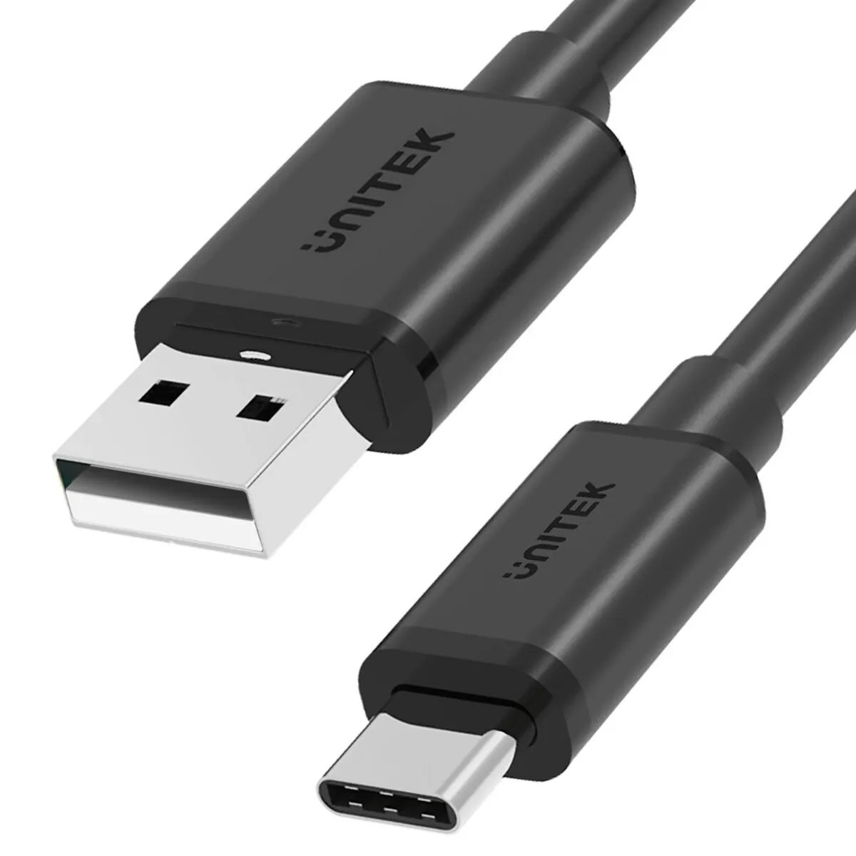 Cavo da USB-C a USB Unitek Y-C480BK Bianco 25 cm