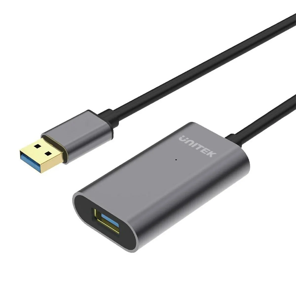 Cavo Prolunga USB Unitek Y-3004 Grigio 5 m