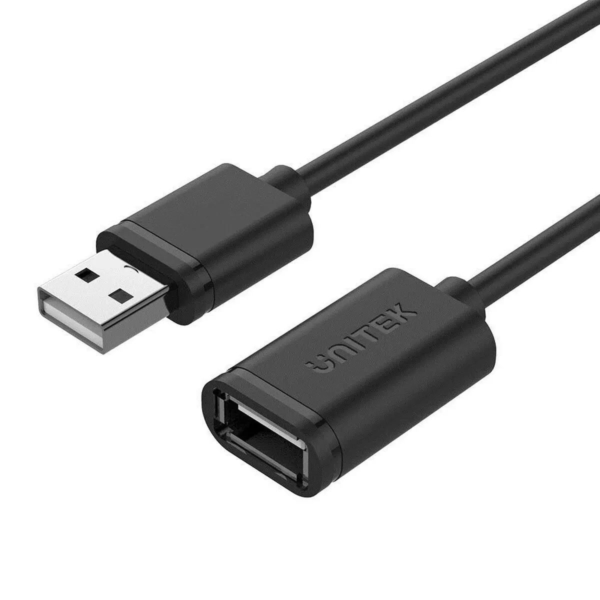 Cavo USB Unitek Y-C450GBK Maschio/Femmina Nero 2 m