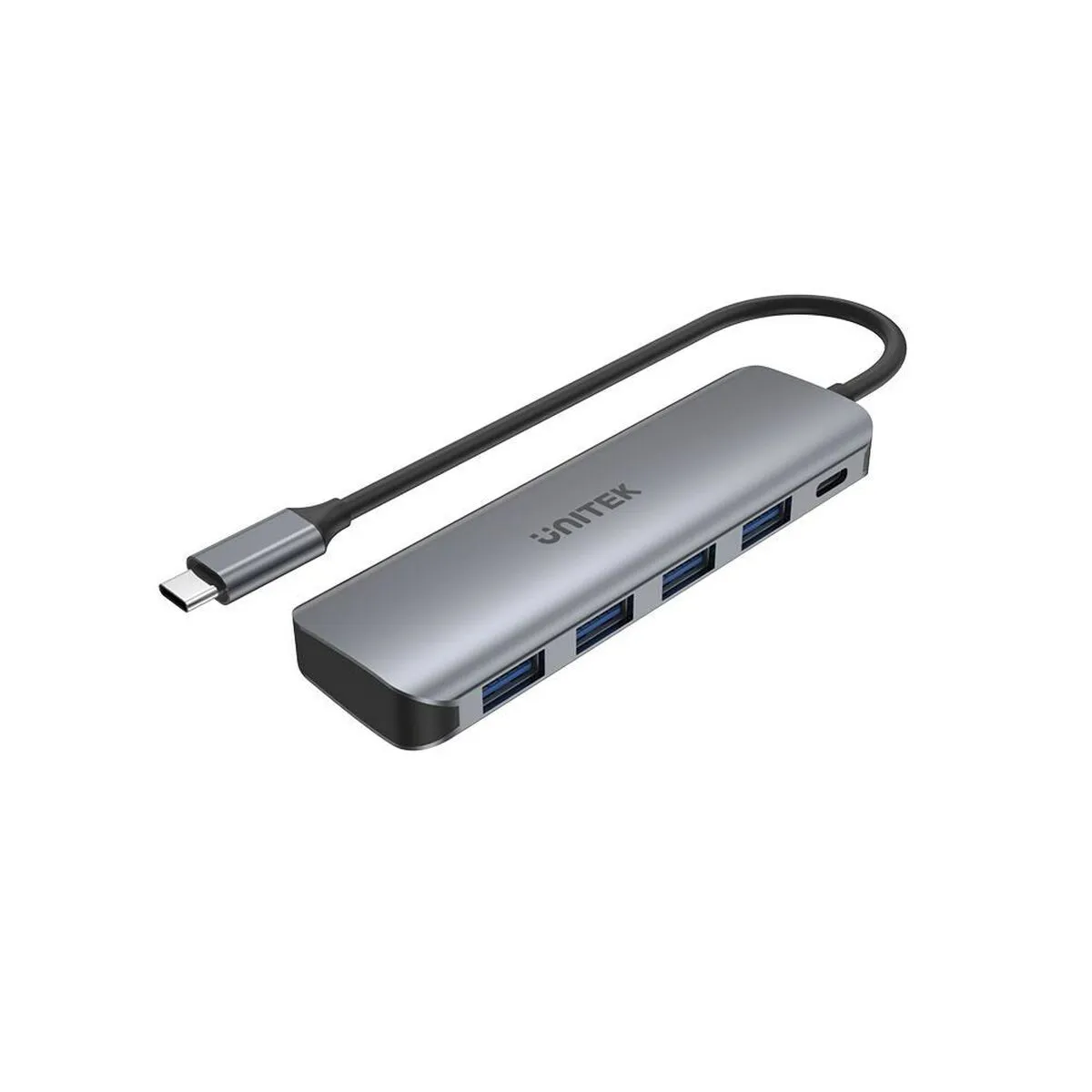 Hub USB Unitek H1107B Nero Grigio