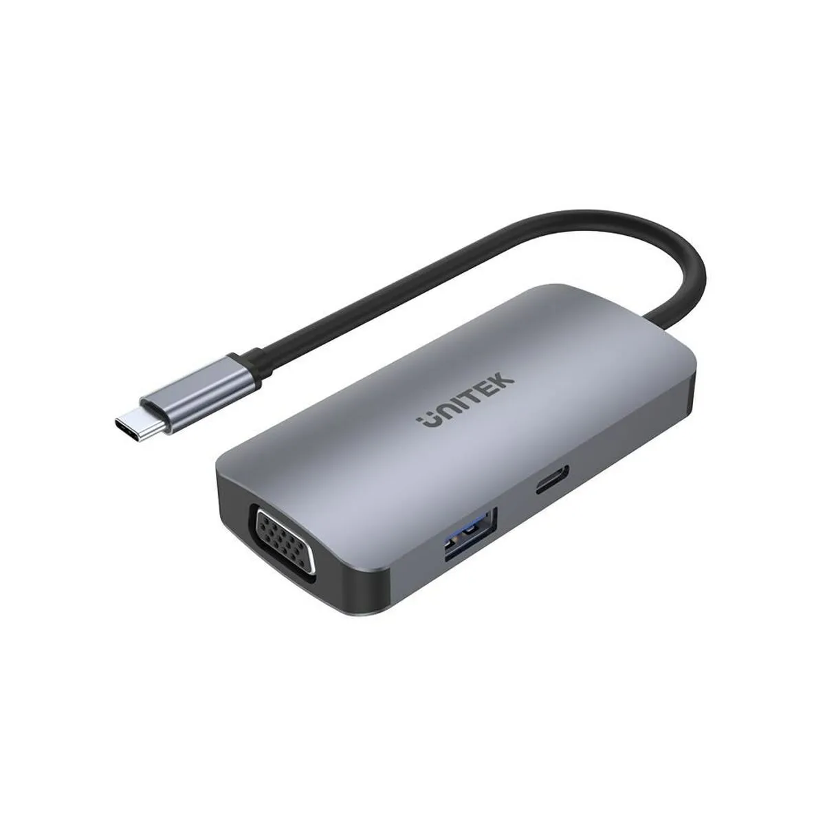 Hub USB Unitek P5 Trio Grigio