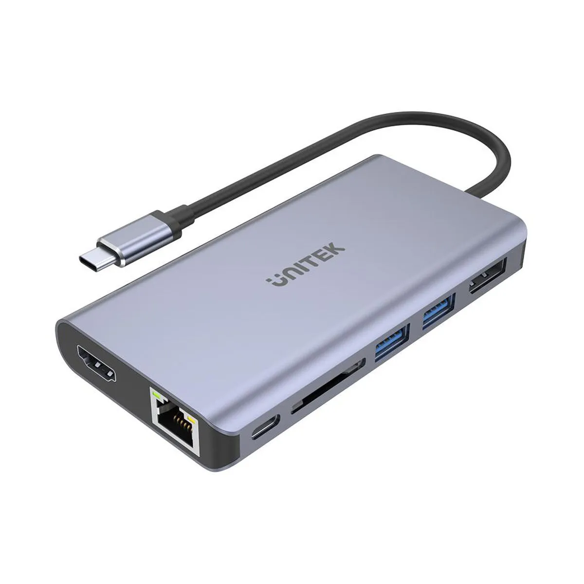 Hub USB Unitek uHUB S7 Grigio