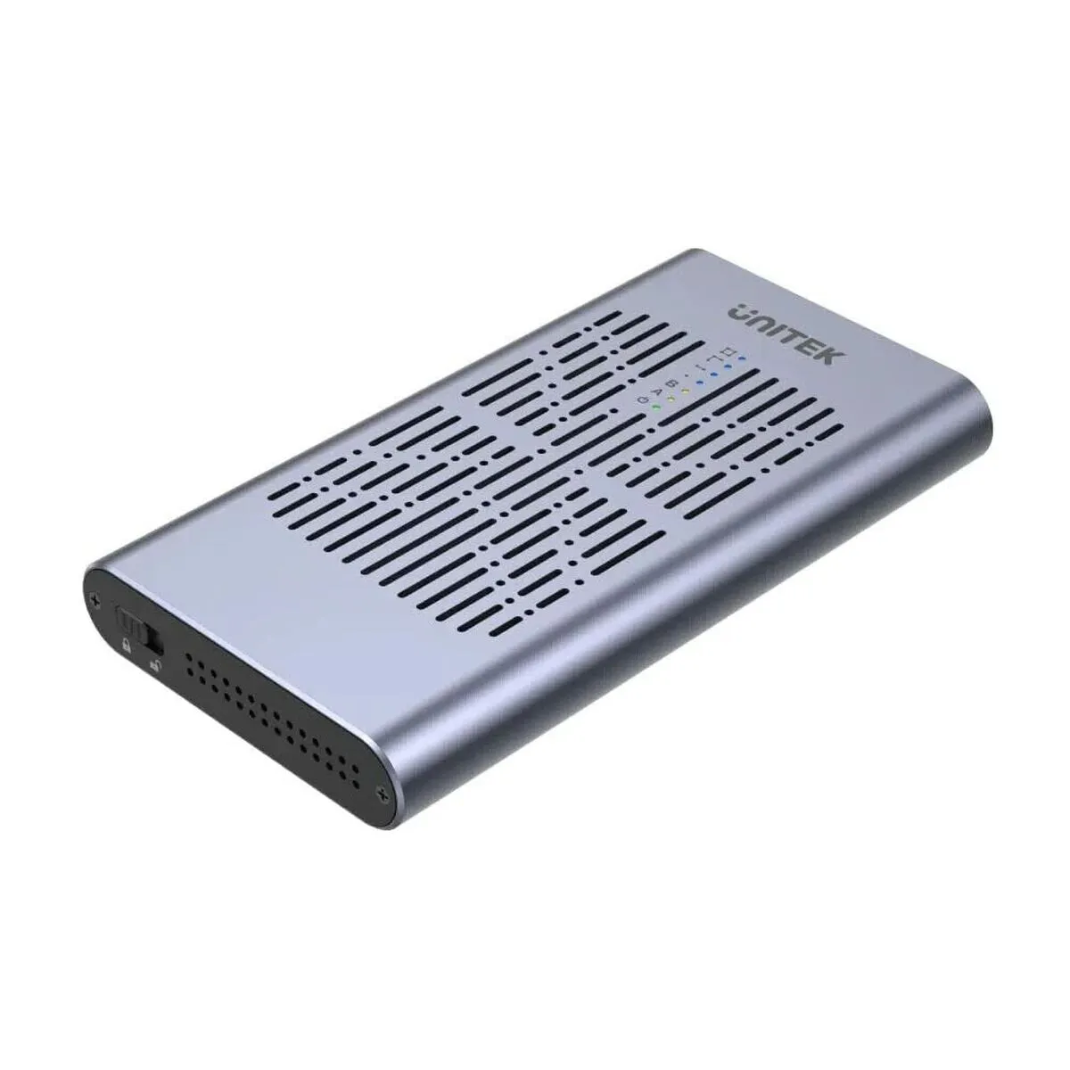 Involucro per Hard Disk Unitek DIAUTKOBU0010 Grigio USB-C USB 3.2 USB C