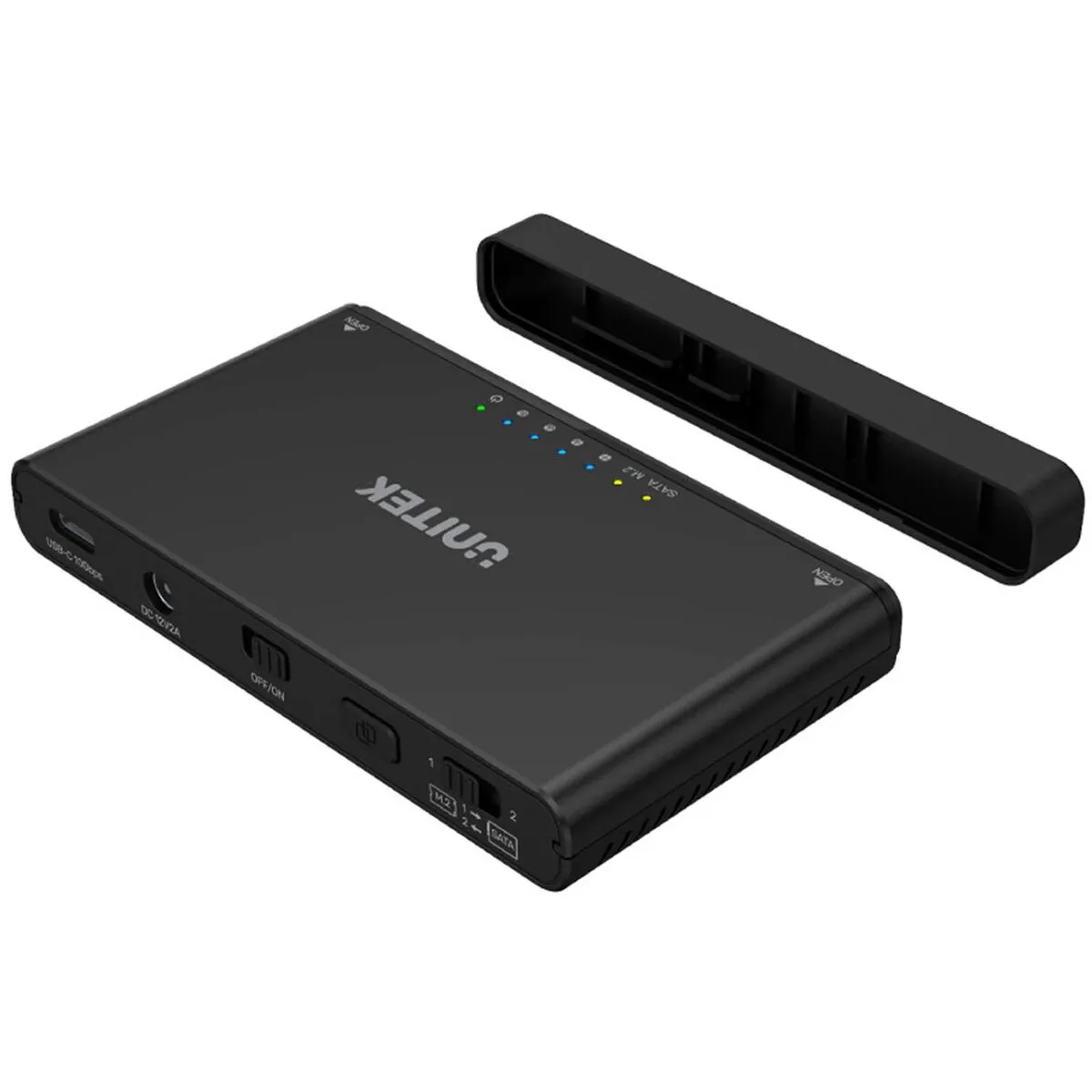 Involucro per Hard Disk Unitek DIAUTKOBU0011 Nero USB C Sata III