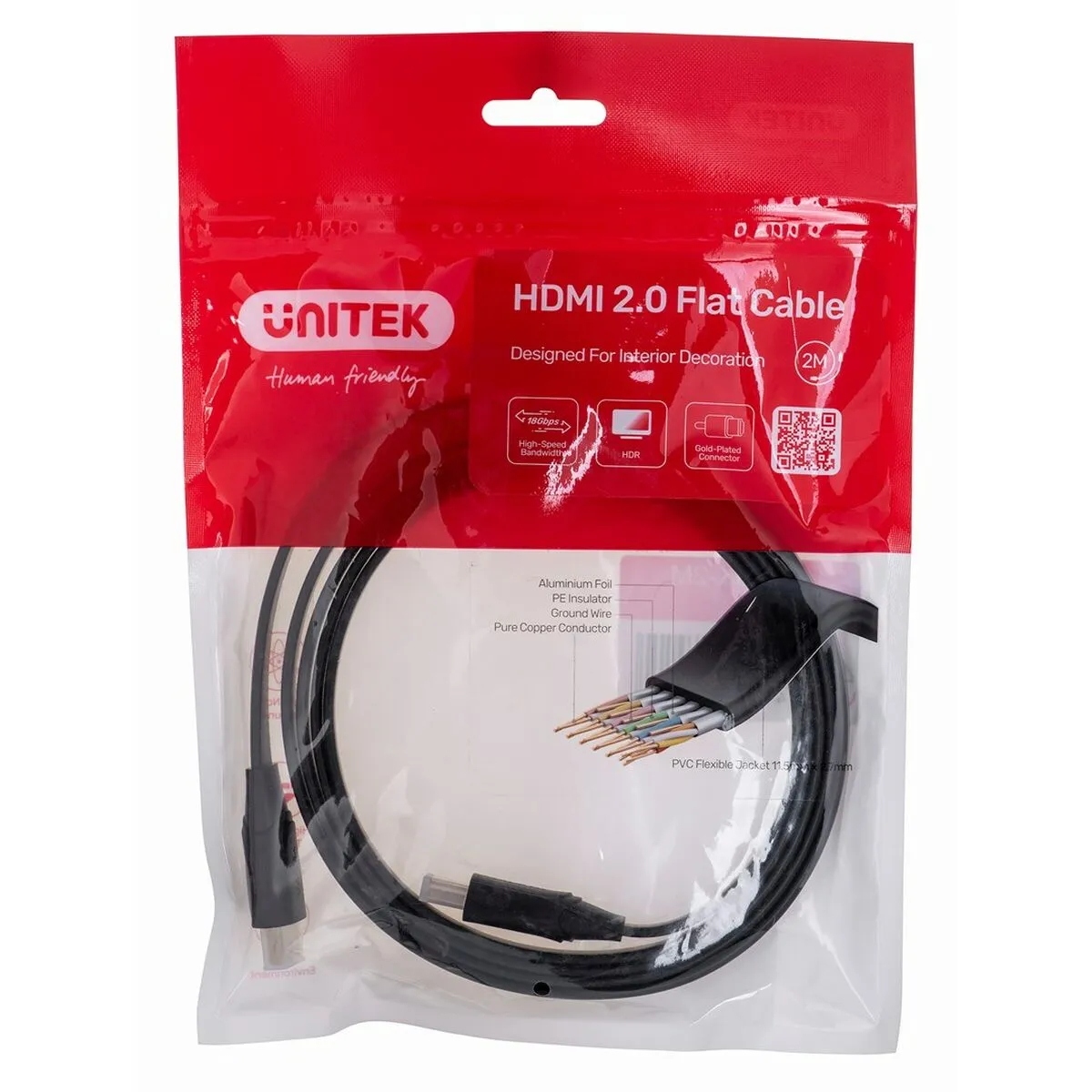 Cavo HDMI Unitek C11063BK-2M 2 m