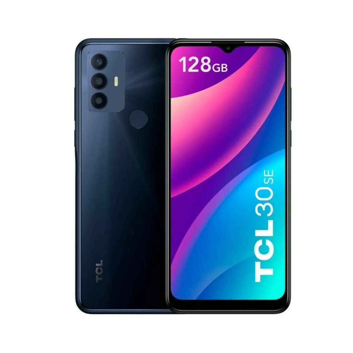 Smartphone TCL TCL 30 SE 6,52" Octa Core 4 GB RAM 128 GB Azzurro Nero 4 GB RAM Octa Core ARM Cortex-A53 Helio G25 6,5" 512 GB 12