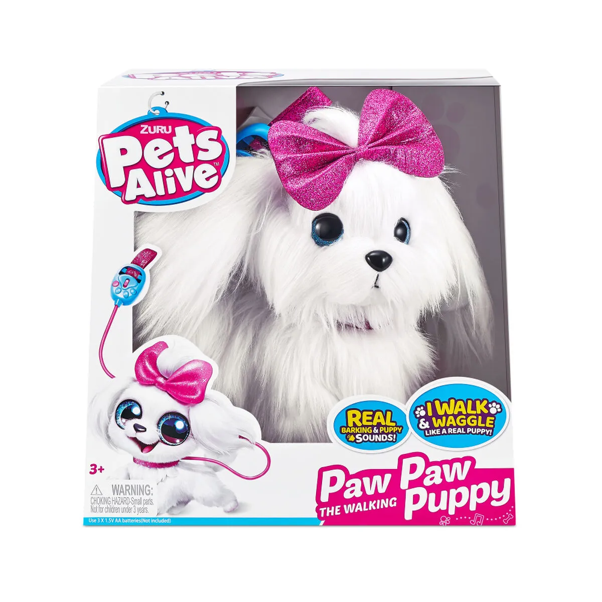 Cane Interattivo Lil Paw Paw Puppy Pets Alive 30 x 18 x 30 cm