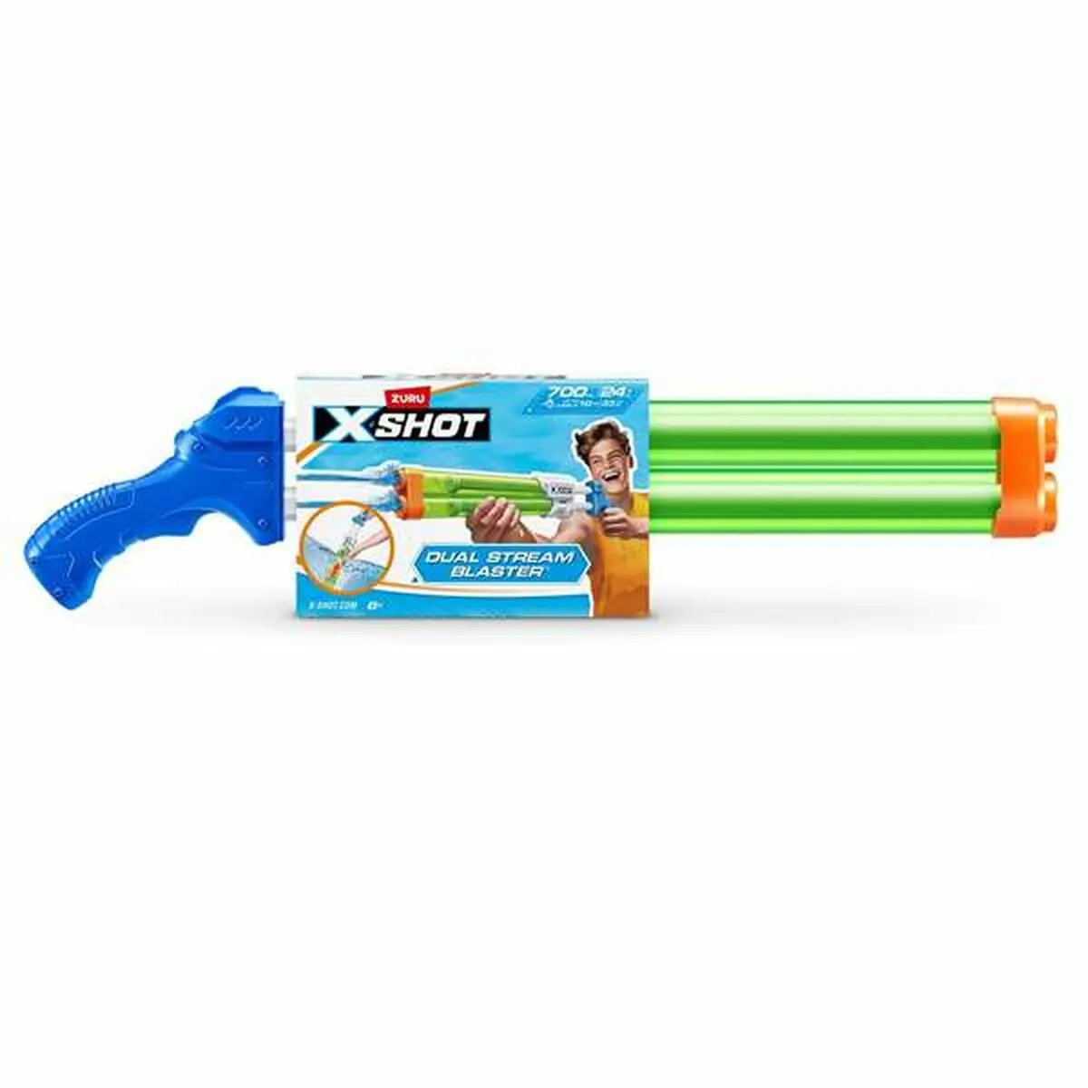 Pistola ad Acqua Zuru X-Shot Quad Stream Blaster 13 x 60 x 6 cm