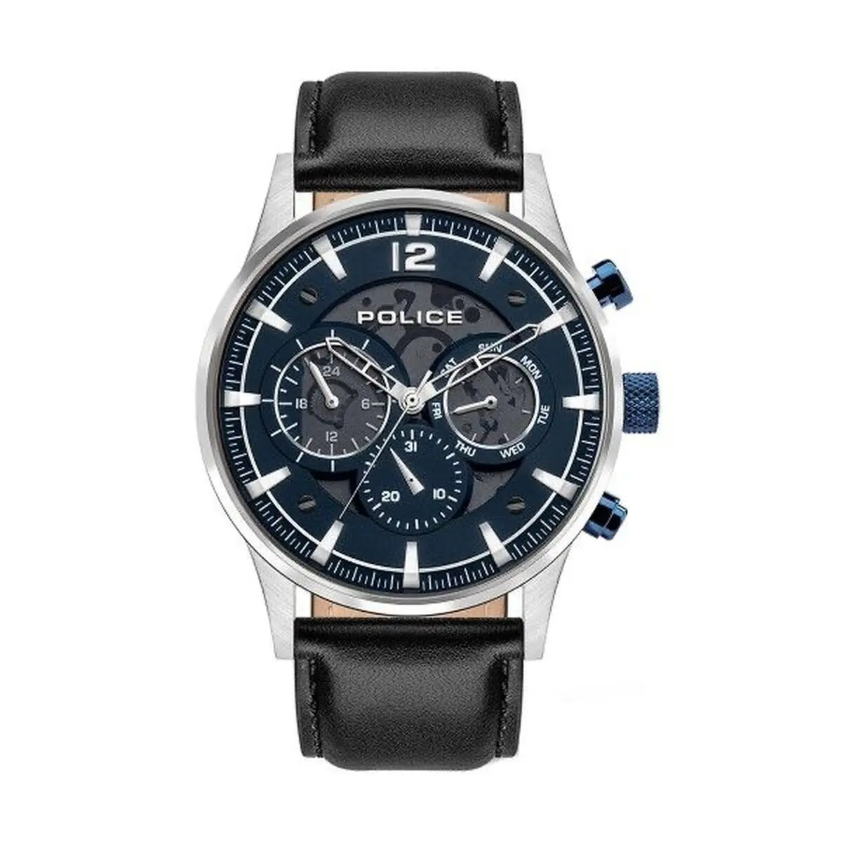 Orologio Uomo Police PEWJF2002801 Nero