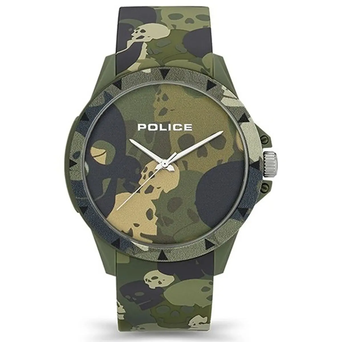 Orologio Uomo Police PEWUM2119563 Verde