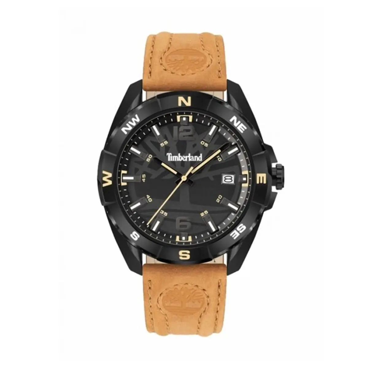 Orologio Uomo Timberland TDWGB2202101 Nero