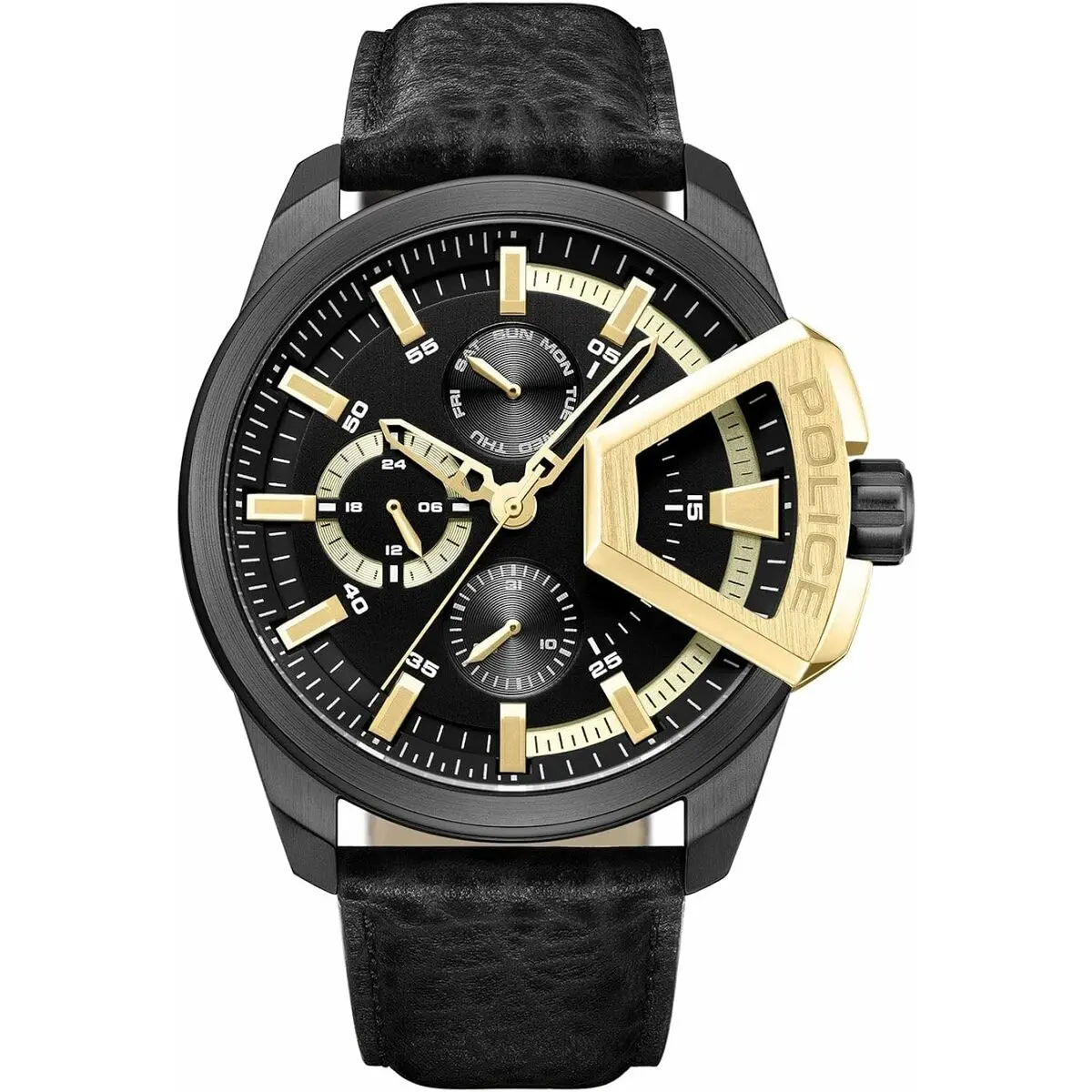 Orologio Uomo Police PEWJF0005704 Nero