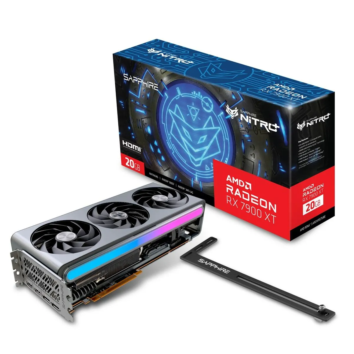 Scheda Grafica Sapphire Radeon RX 7900 XT Vapor-X 20 GB GDDR6 AMD Radeon RX 7900 XT