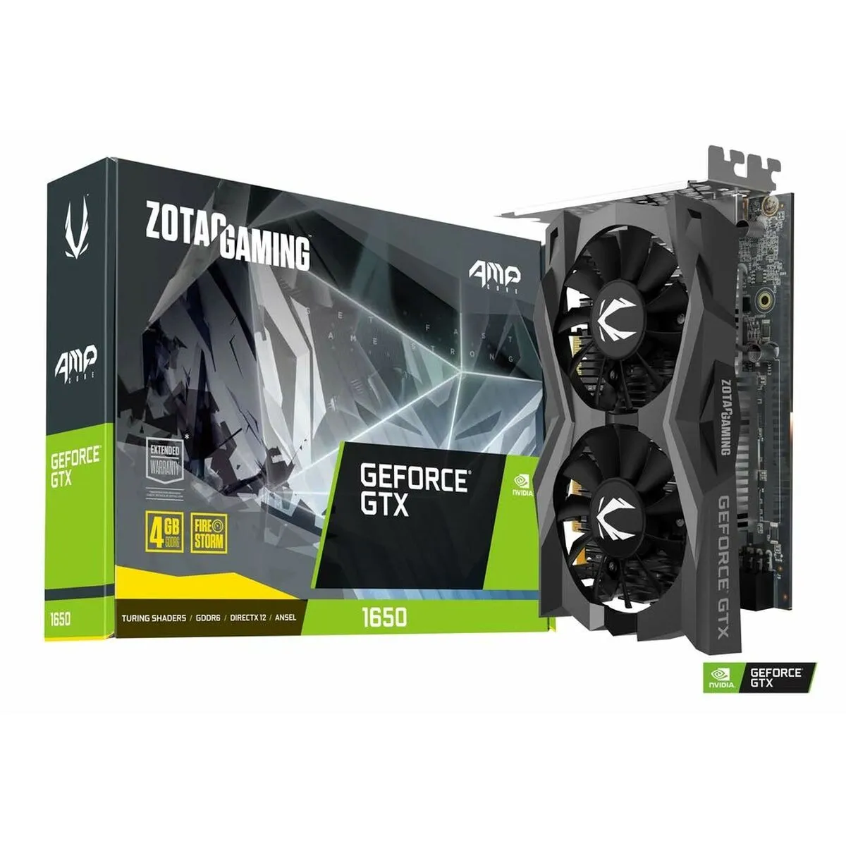 Scheda Grafica Zotac GAMING GeForce GTX 1650 AMP CORE GDDR6 4 GB RAM GDDR6