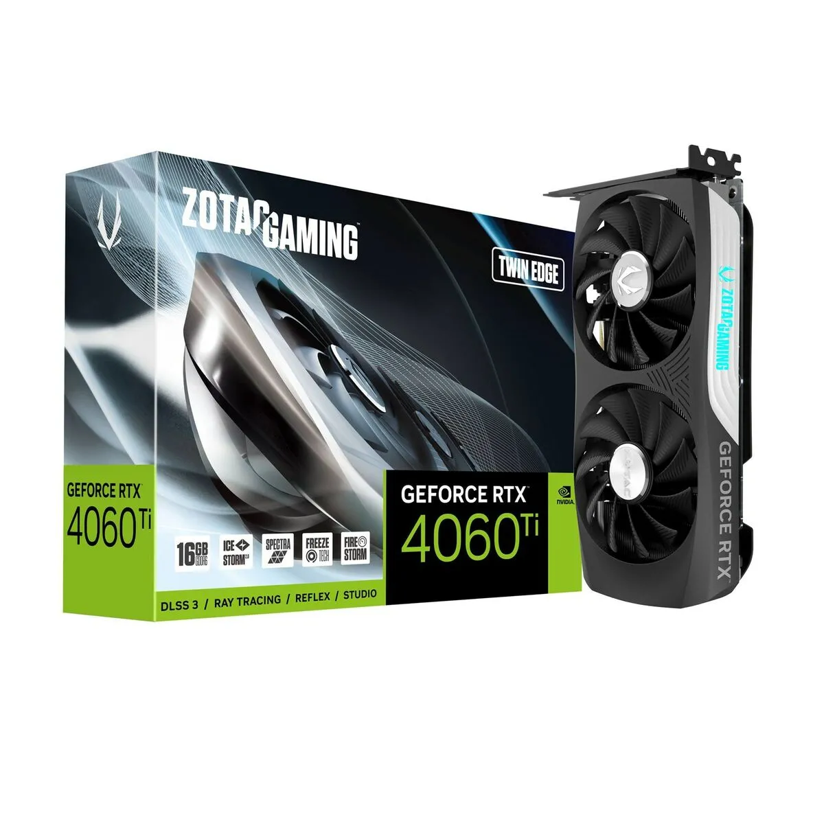 Scheda Grafica Zotac GeForce RTX 4060 Ti 16 GB GDDR6 Geforce RTX 4060 Ti 16 GB RAM