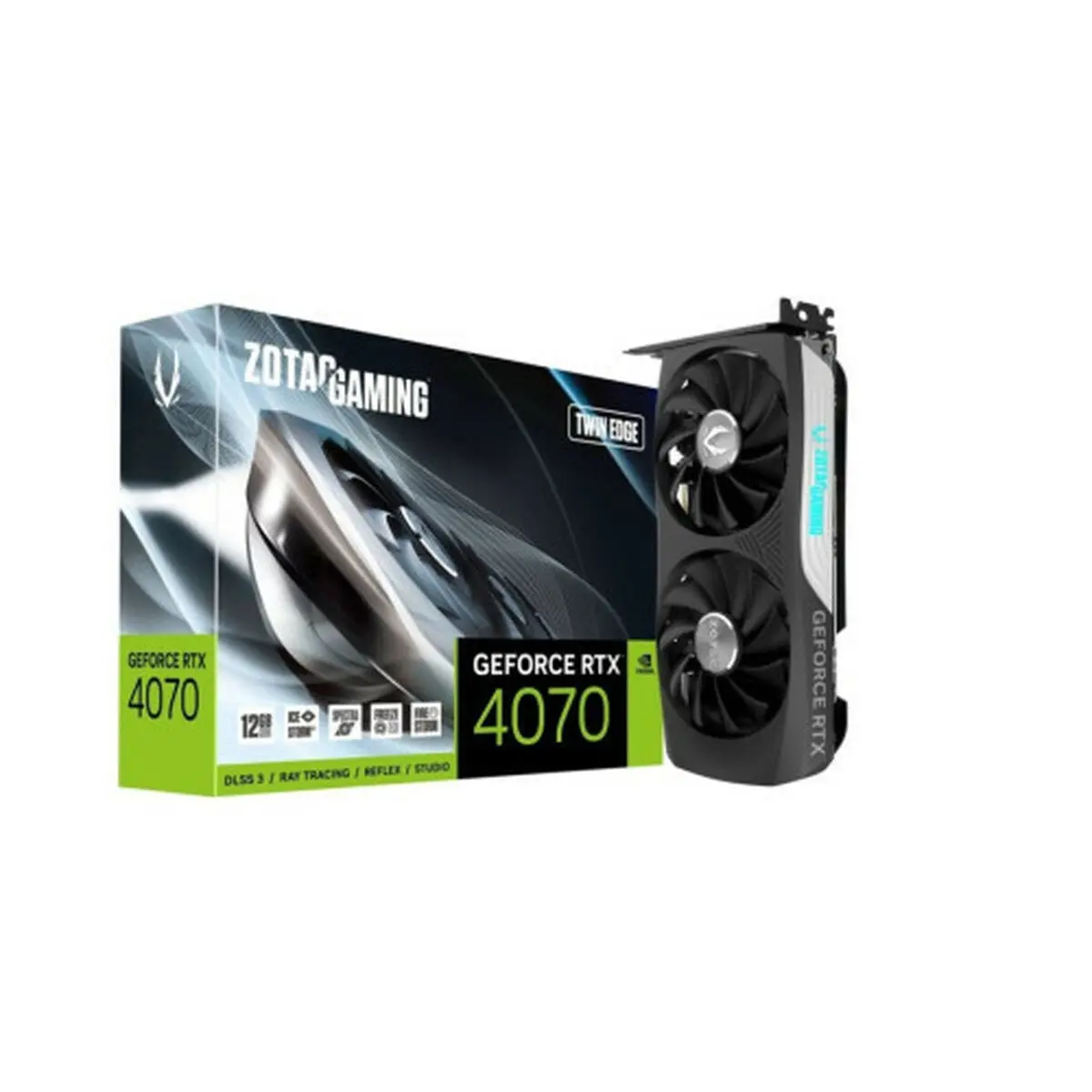 Scheda Grafica Zotac ZT-D40740H-10M GEFORCE RTX 4070 12 GB GDDR6