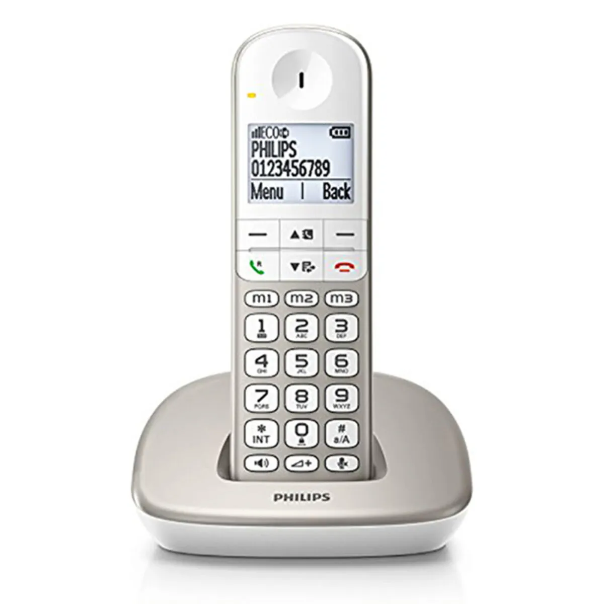 Telefono Senza Fili Philips XL4901S/23 1,9" DECT Bianco