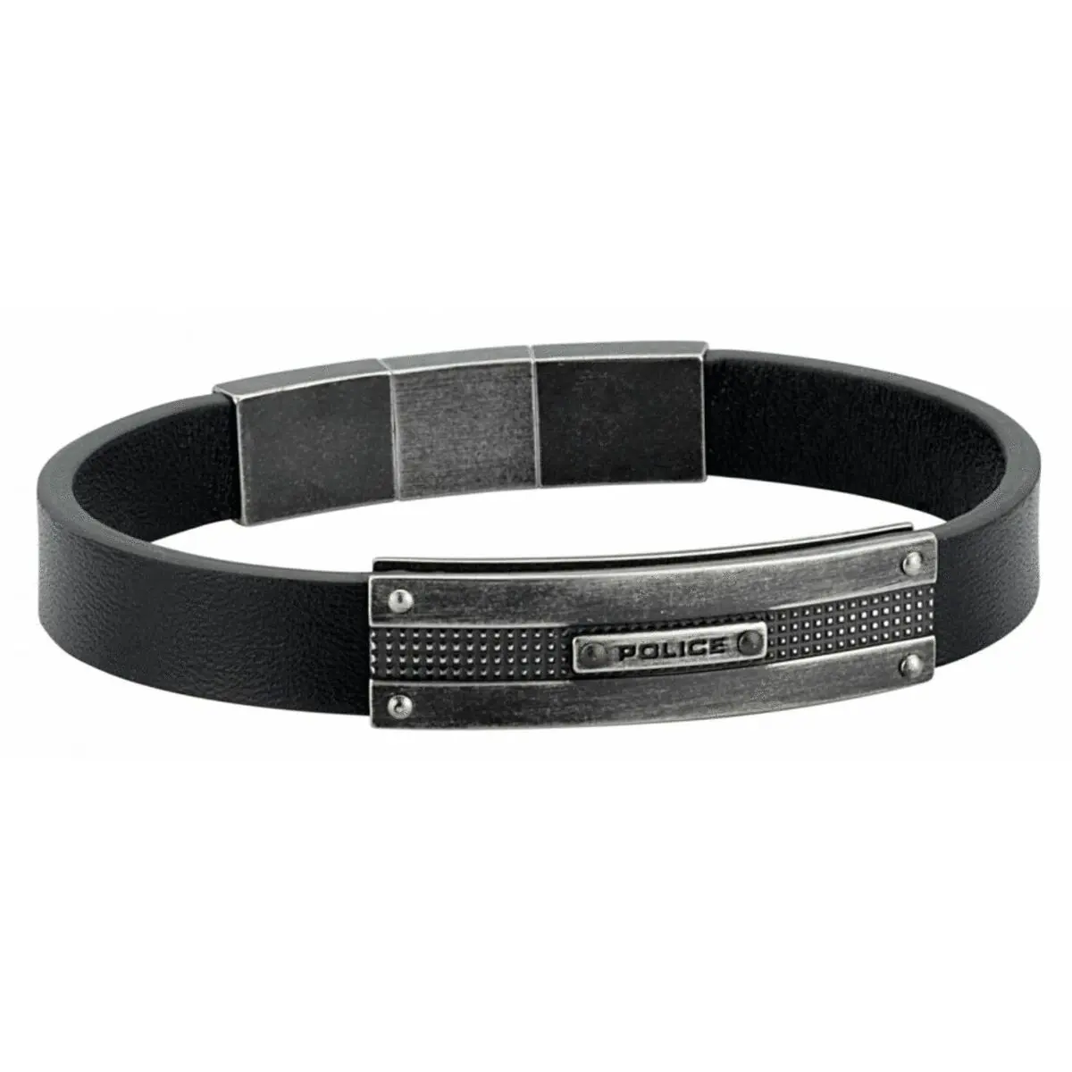 Bracciale Uomo Police PJ26320BLEB.01 Pelle 19 cm