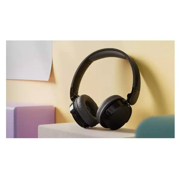 CUFFIA OVER-EAR WIRELESS BLACK