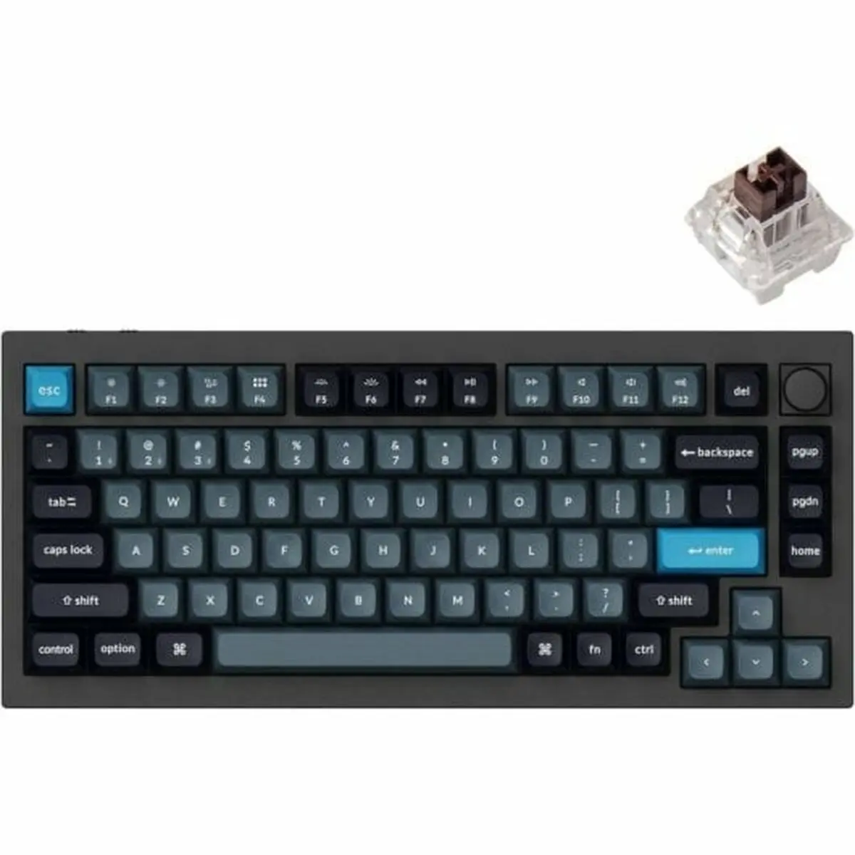 Tastiera Keychron  Q1 Pro QMK/VIA Nero