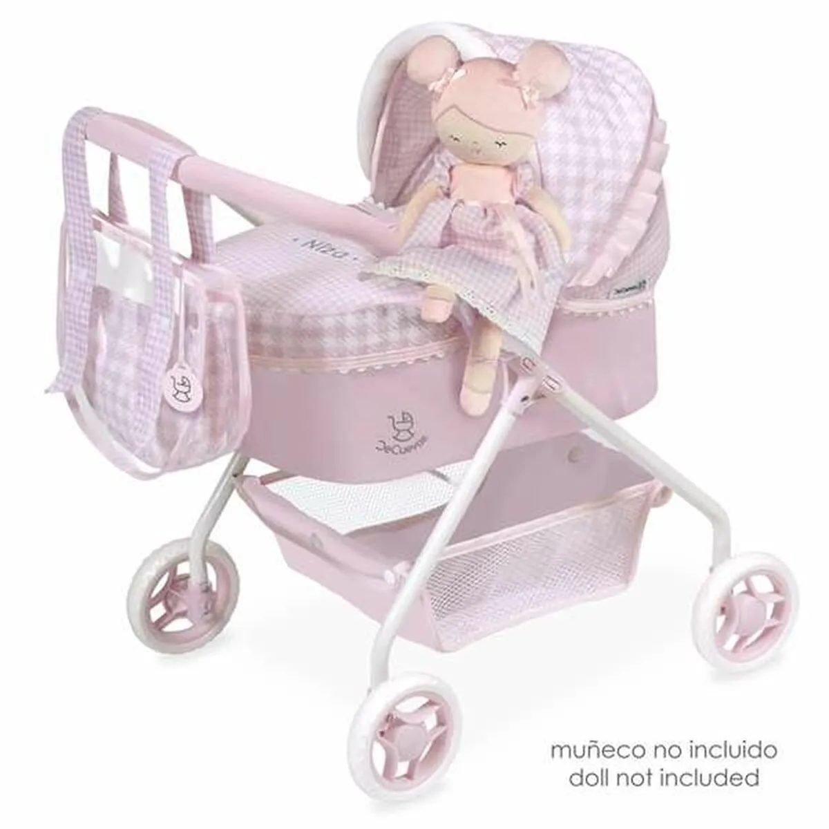 Carrozzina per Bambole Decuevas My first pram Niza 35 x 50 x 56 cm