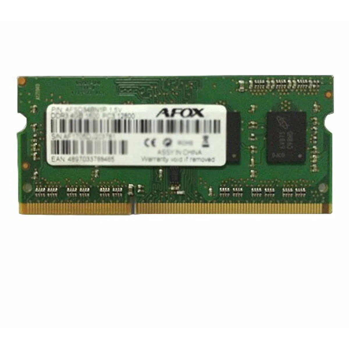 Memoria RAM Afox AFSD432FS1P DDR4 32 GB