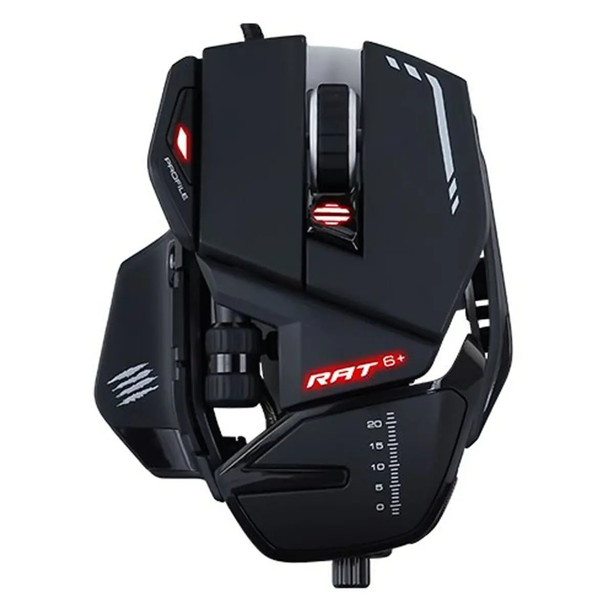 Mouse Ottico Wireless Mad Catz MR04DCINBL000-0 Azzurro Nero Rosso Verde