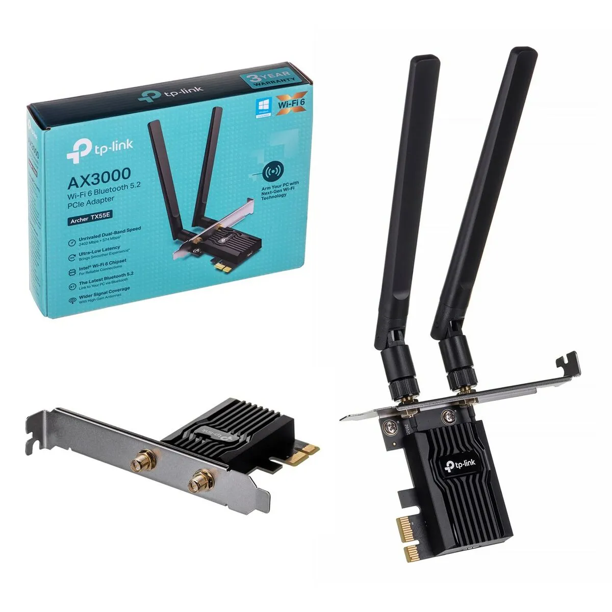 Scheda di Rete Wi-Fi TP-Link ARCHER TX55E