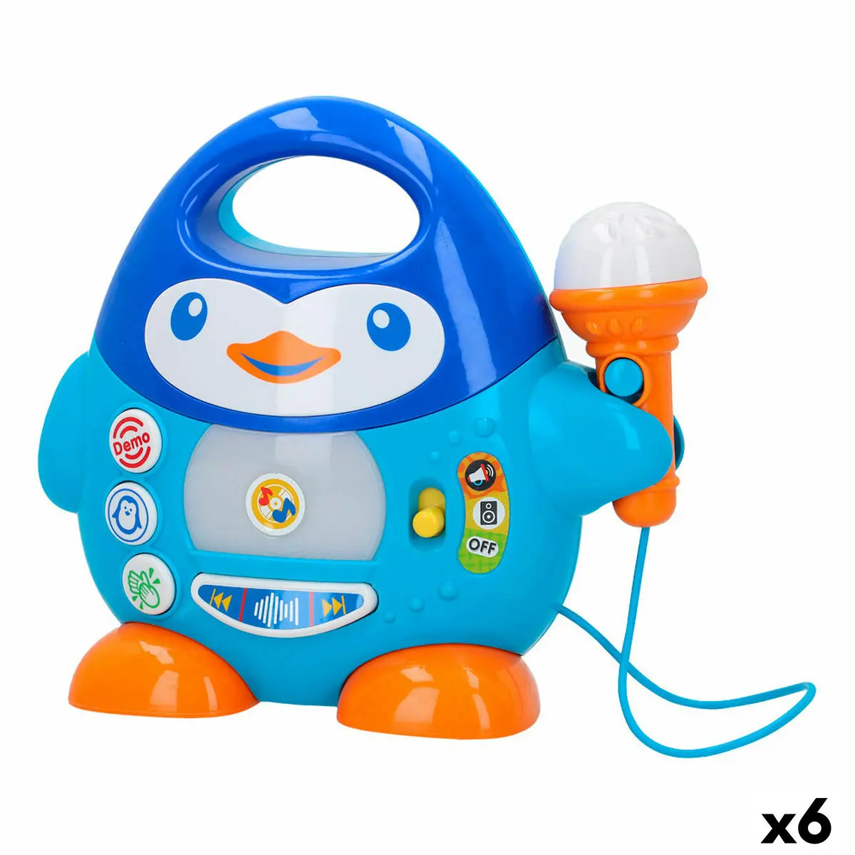 Microfono Karaoke Winfun Pinguino 6 Unità