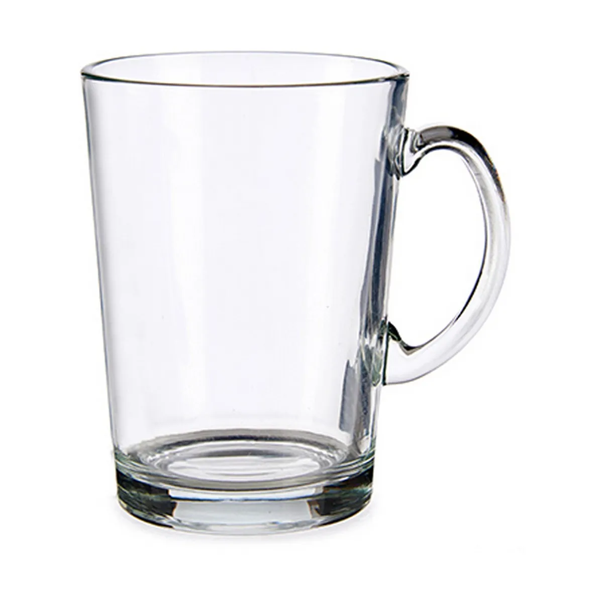 Tazza Mug Trasparente Vetro (250 ml) (6 Unità)