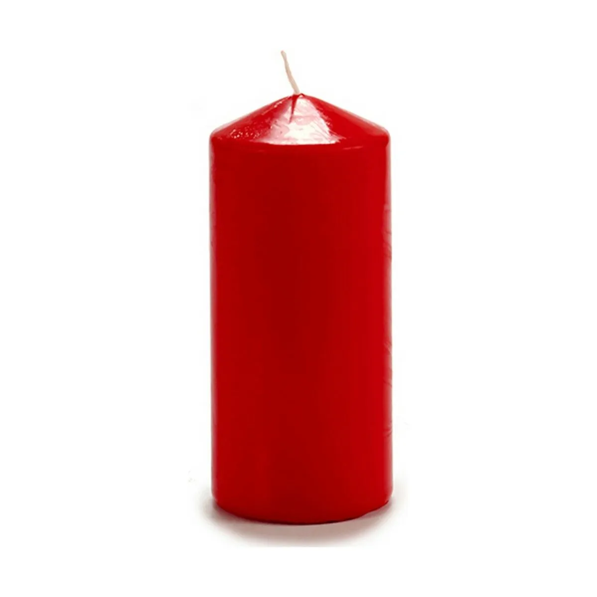 Candela 15,5 cm Rosso Cera (4 Unità)