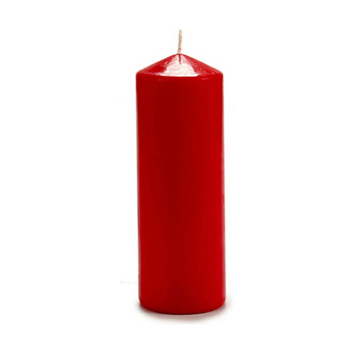 Candela 20 cm Rosso Cera (4 Unità)