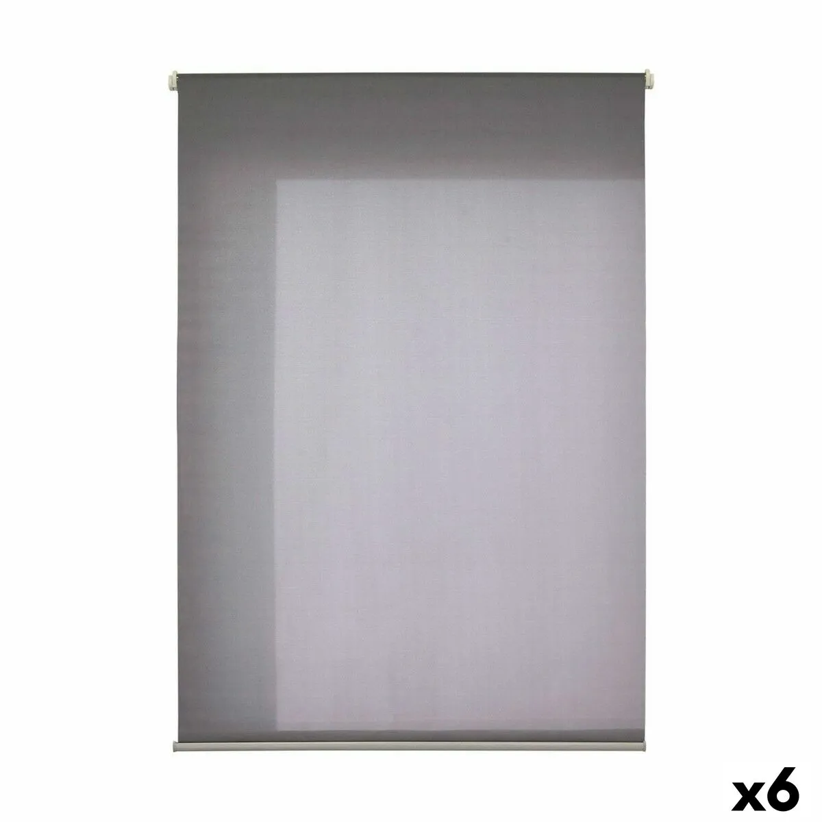 Store a rullo 120 x 180 cm Grigio Poliestere Plastica (6 Unità)