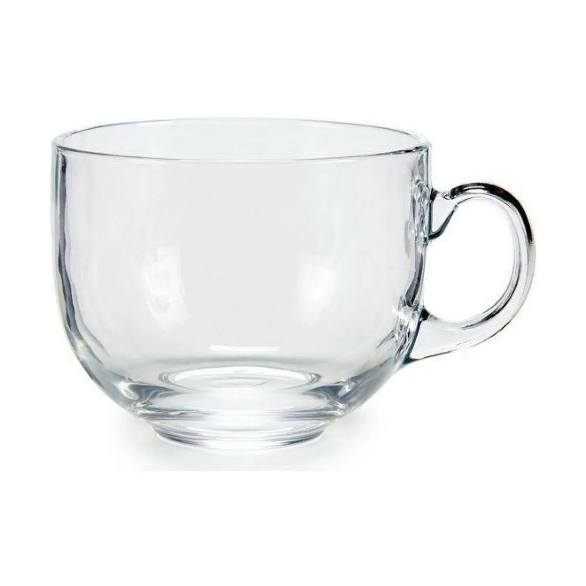 Tazza Trasparente Vetro (470 ml) (6 Unità)