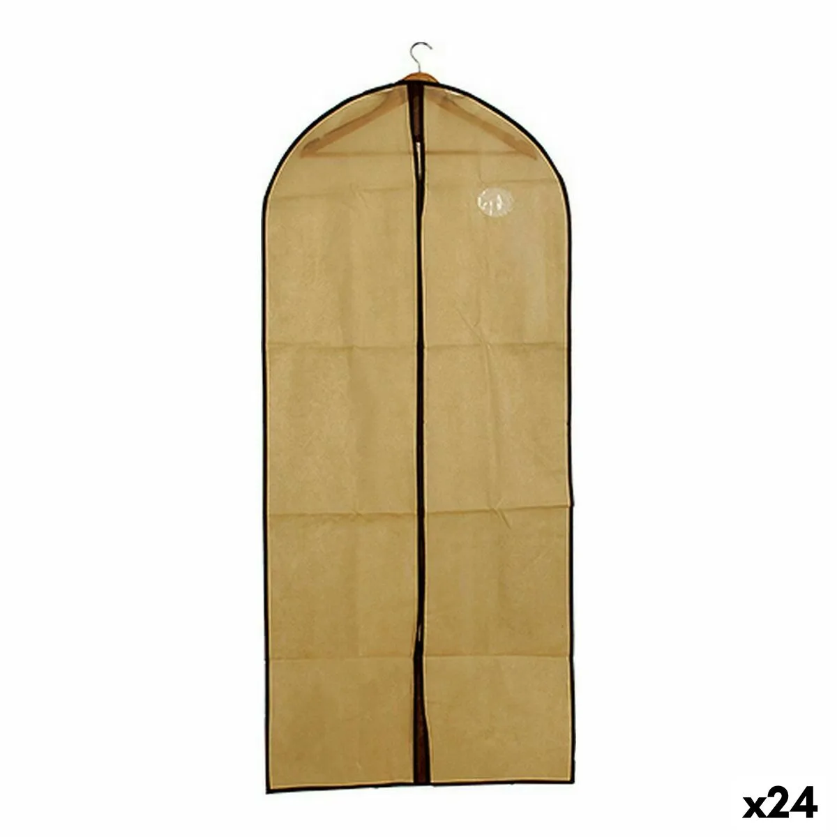 Porta abiti Beige polipropilene (60 x 1 x 170 cm) (24 Unità)