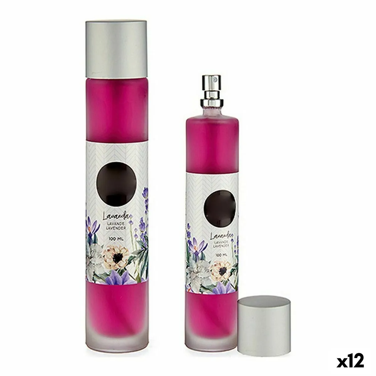 Diffusore Spray Per Ambienti Lavanda (100 ml) (12 Unità)