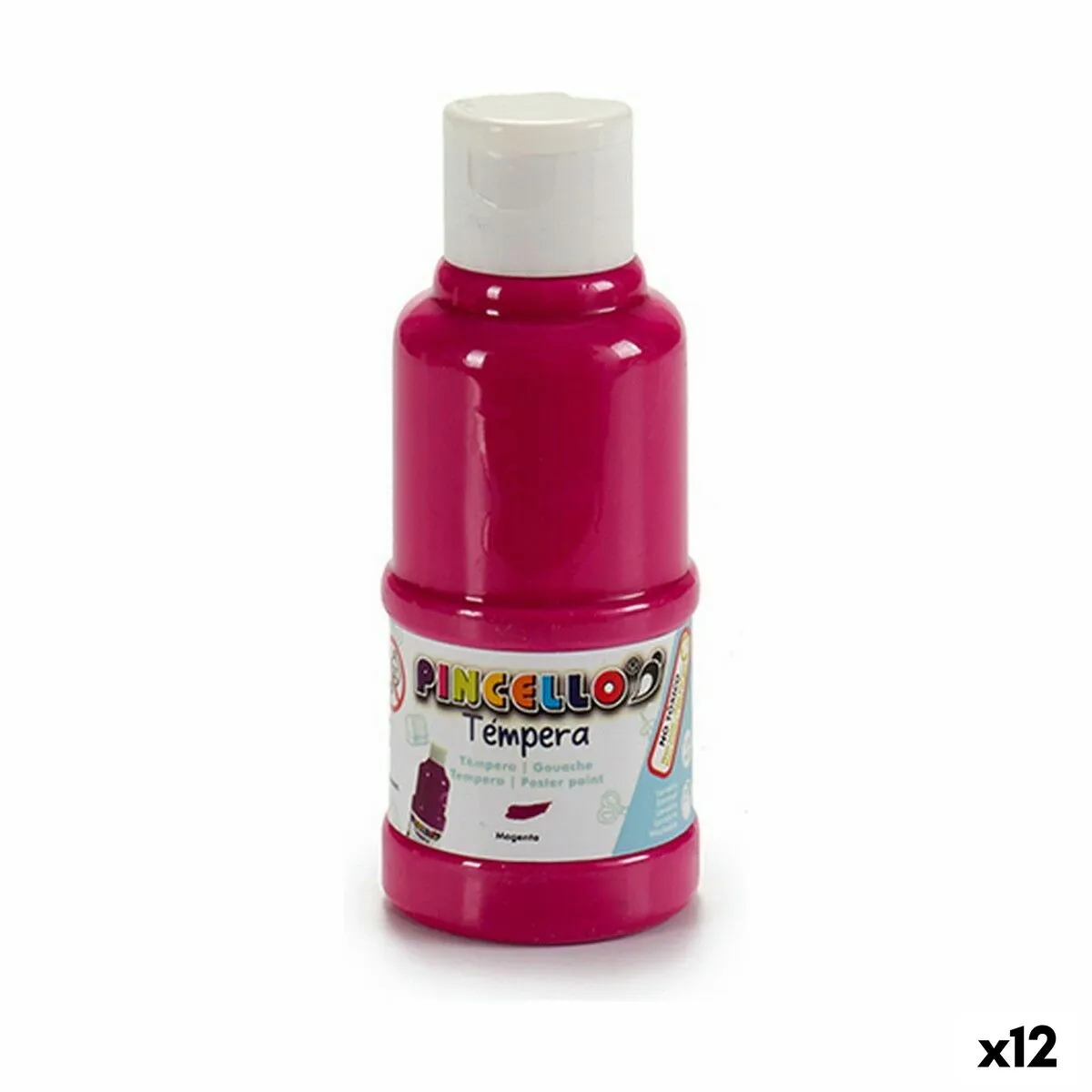 Tempere Magenta (120 ml) (12 Unità)