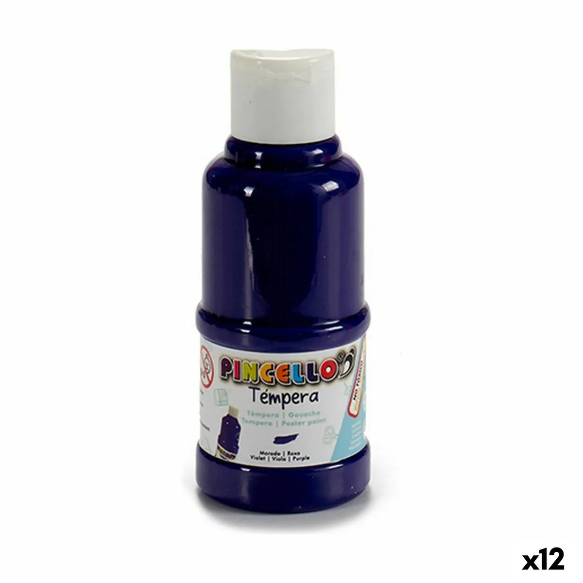 Tempere Viola 120 ml (12 Unità)