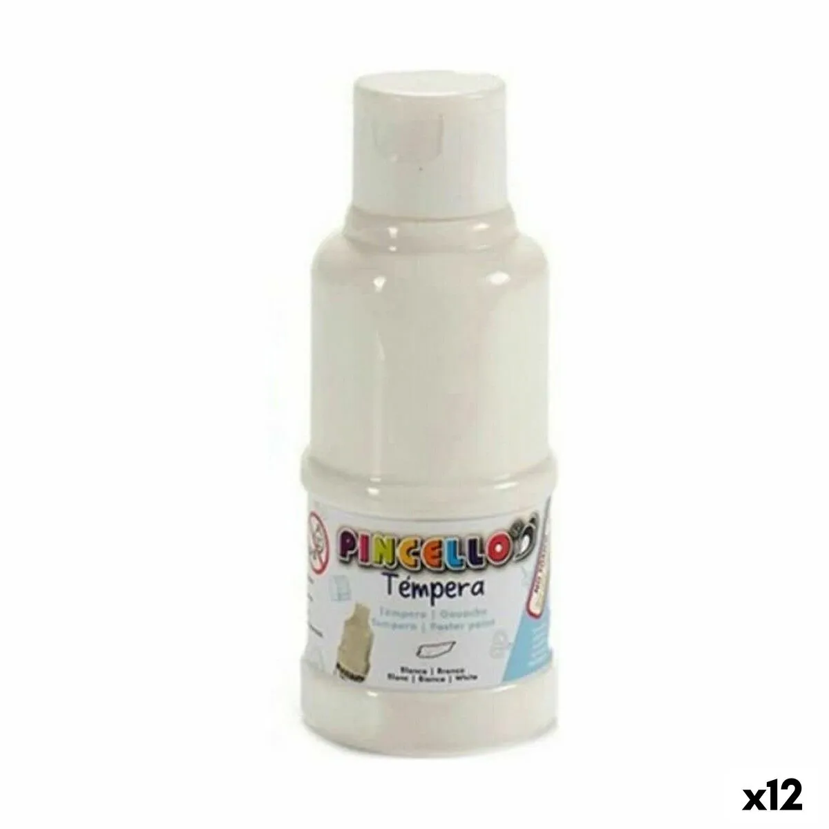 Tempere Bianco (120 ml) (12 Unità)