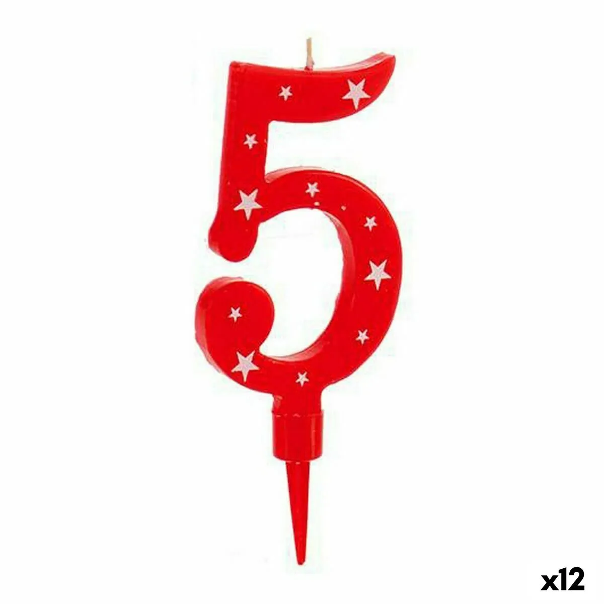 Candela Numeri 5 (12 Unità)