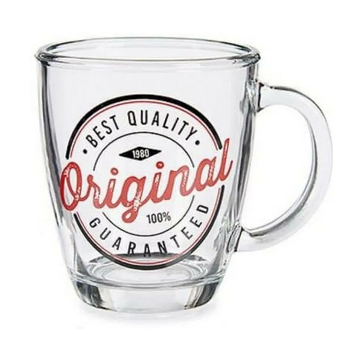 Tazza Mug Original Trasparente Vetro 6 Unità (320 ml)